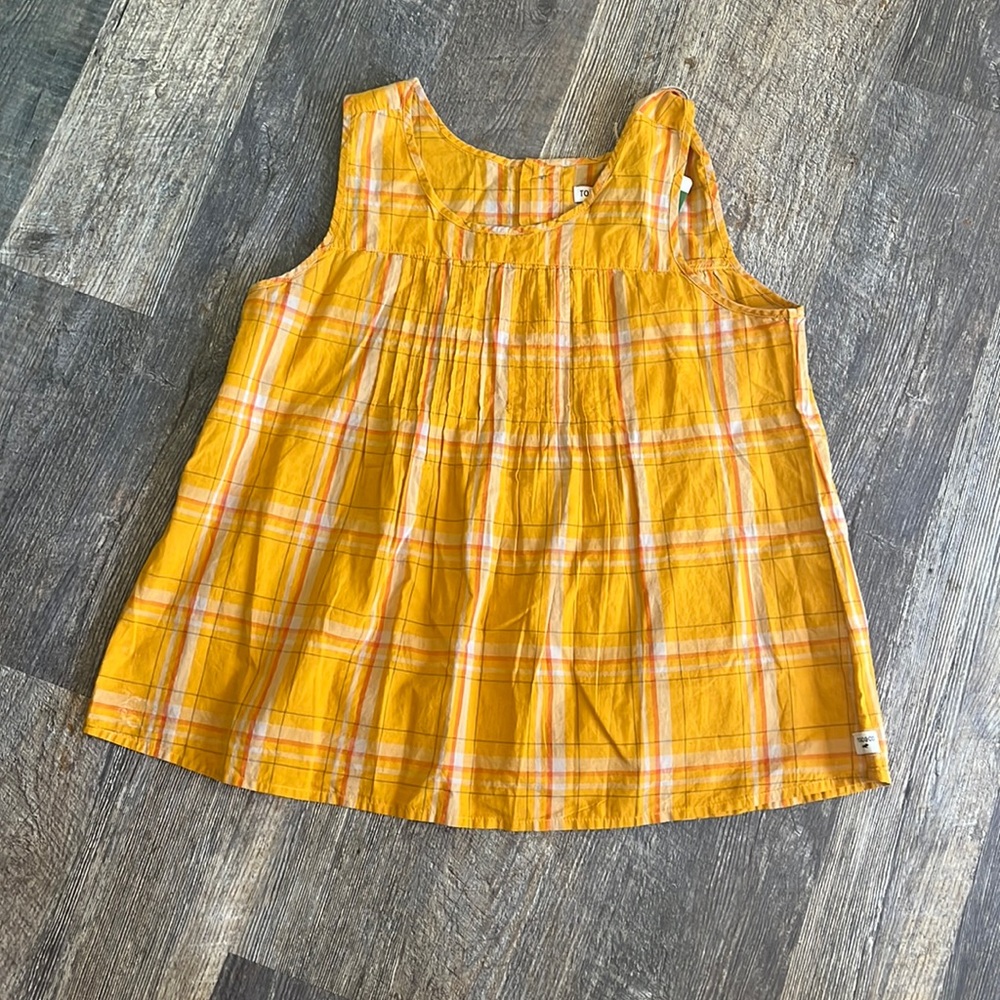 NWT Toad&Co sleeveless blouse